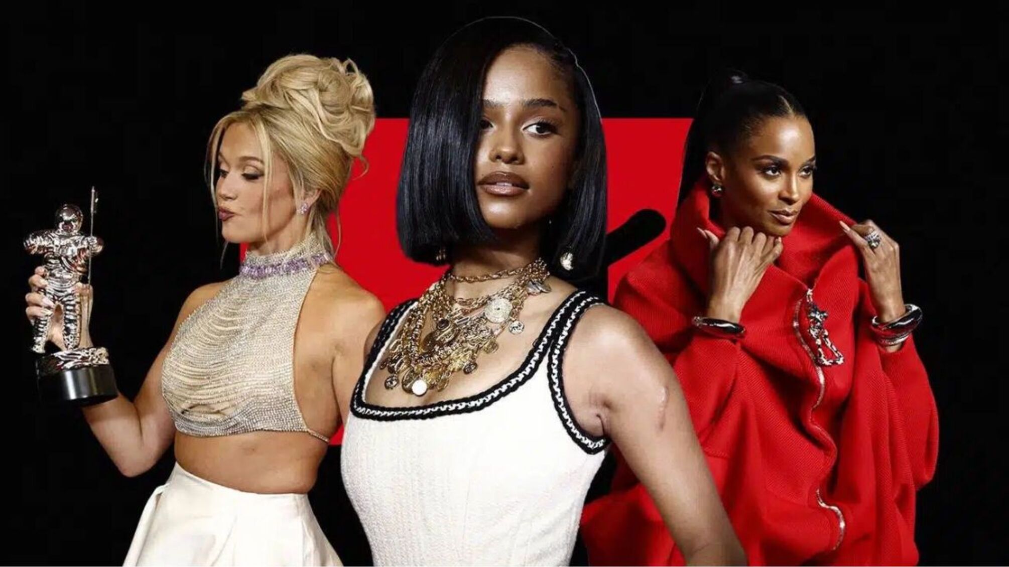 Зухвалі, елегантні та провокаційні: модні образи зірок на MTV VMA 2025