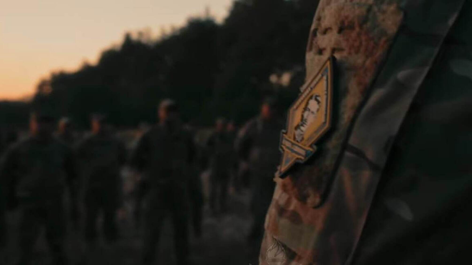 Церемония вручения шевронов 29 августа