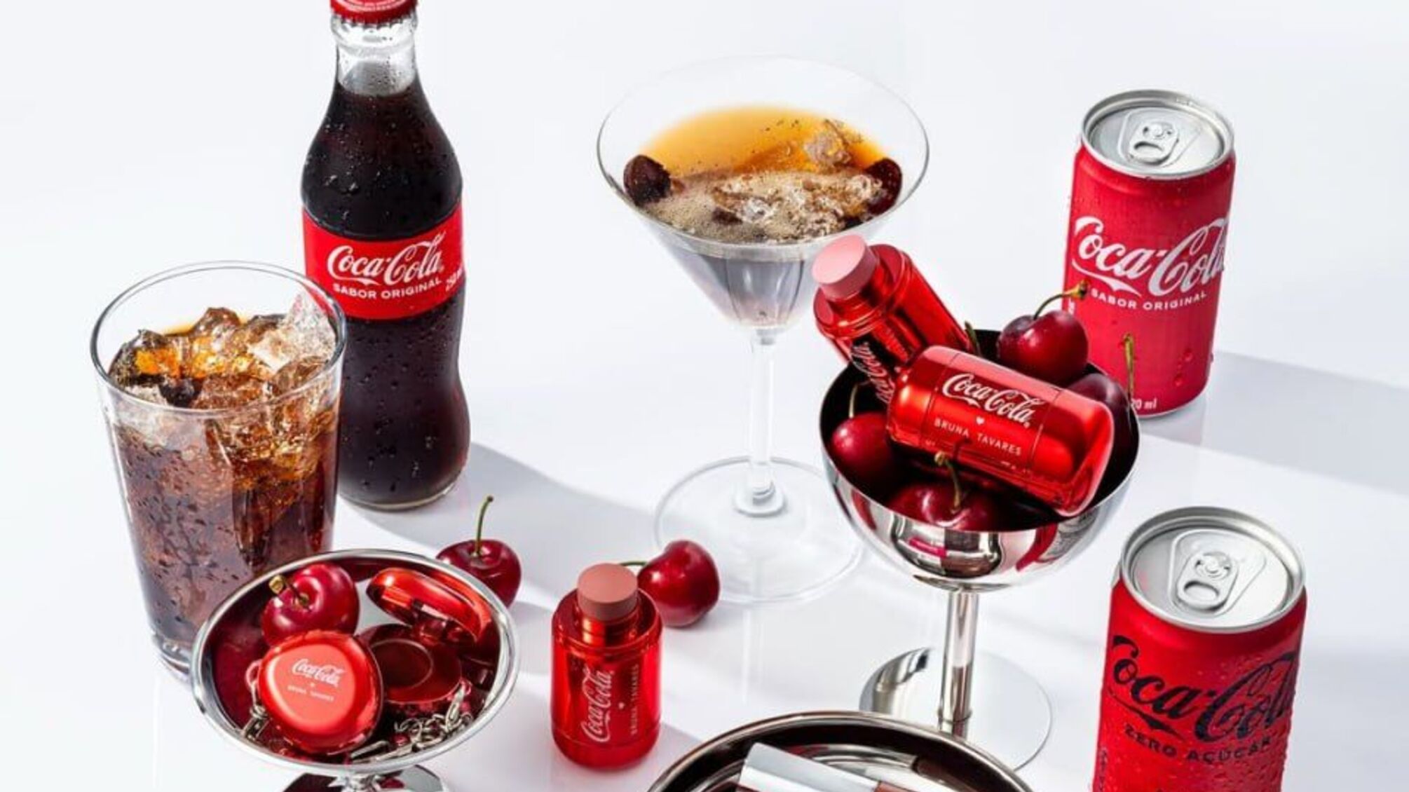 Coca-Cola випустила власну лінію косметики разом із брендом Bruna Tavares