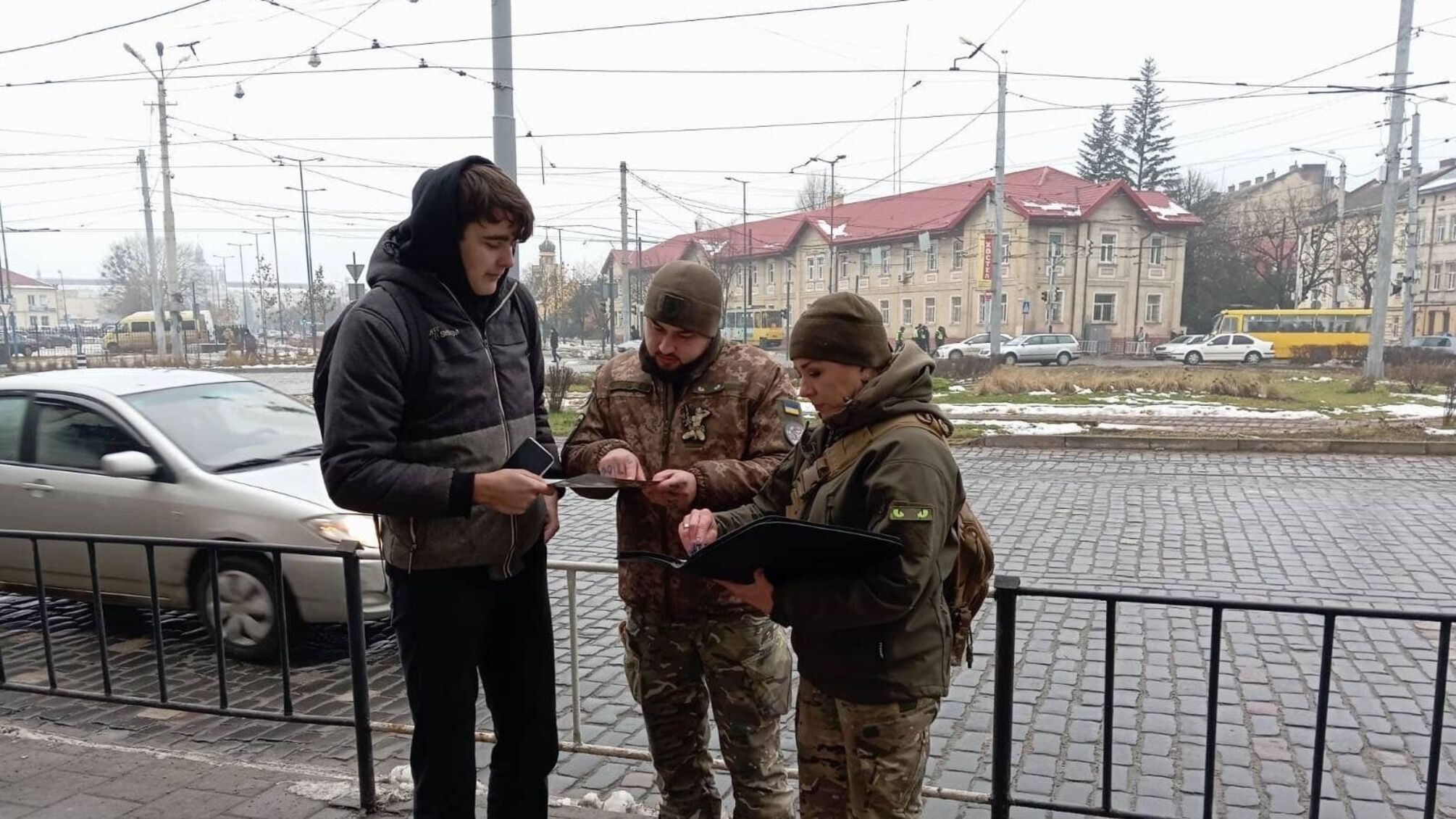 Во время мер оповещения в Измаиле произошло нападение на военнослужащих ТЦК