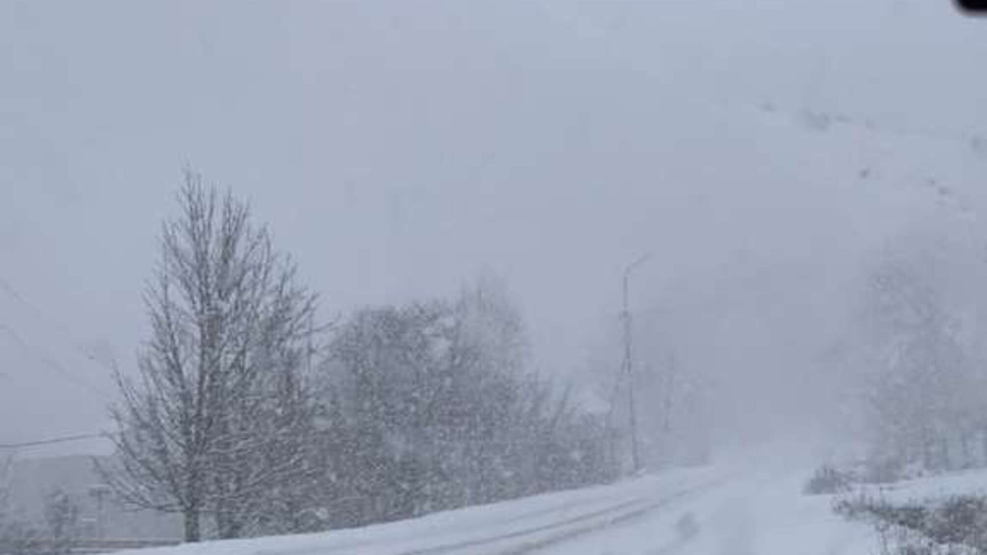 Небезпечна погода в Україні: де очікують сильний сніг