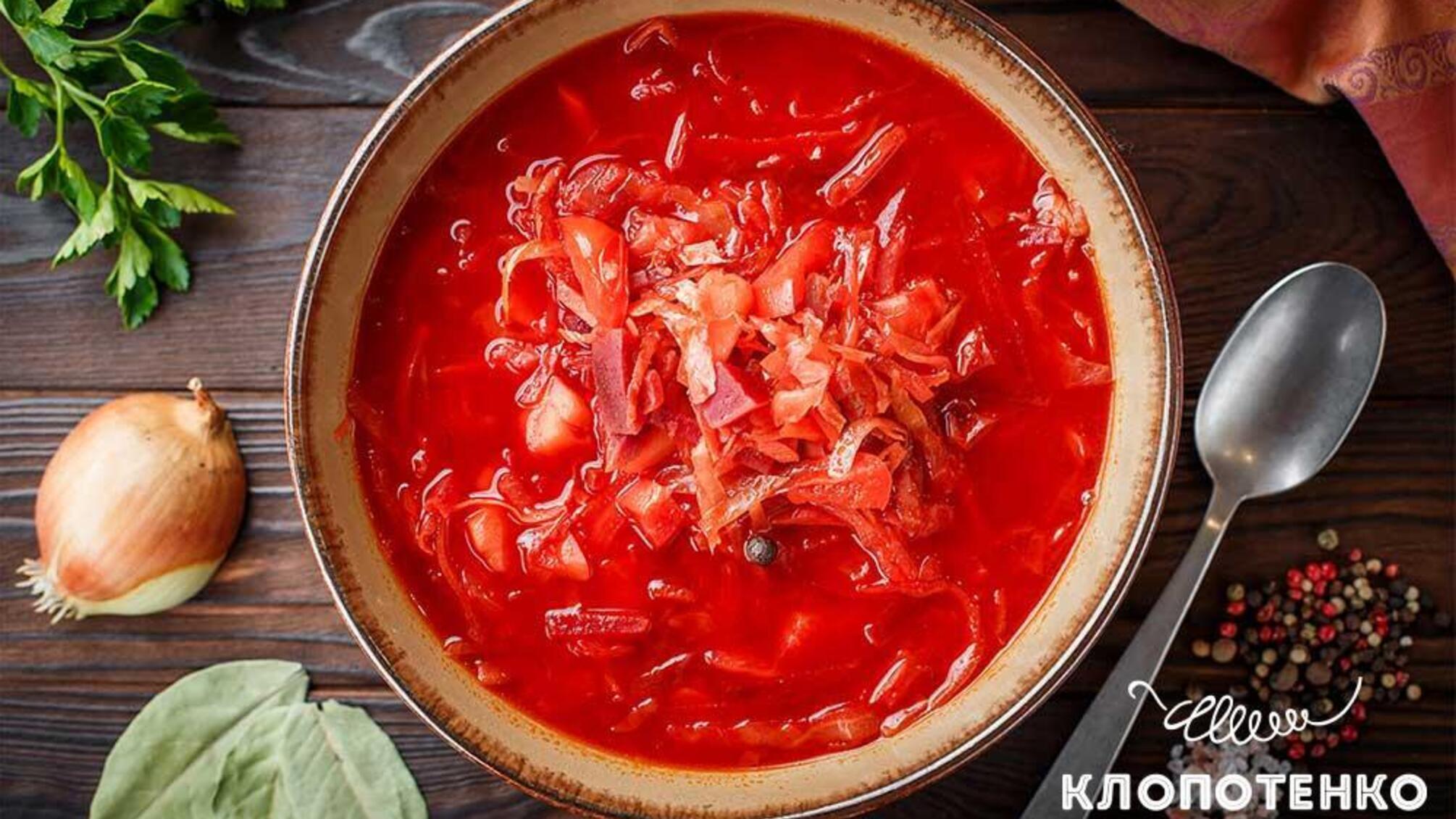 Український борщ визнано одним із 20 найкращих супів світу за версією CNN