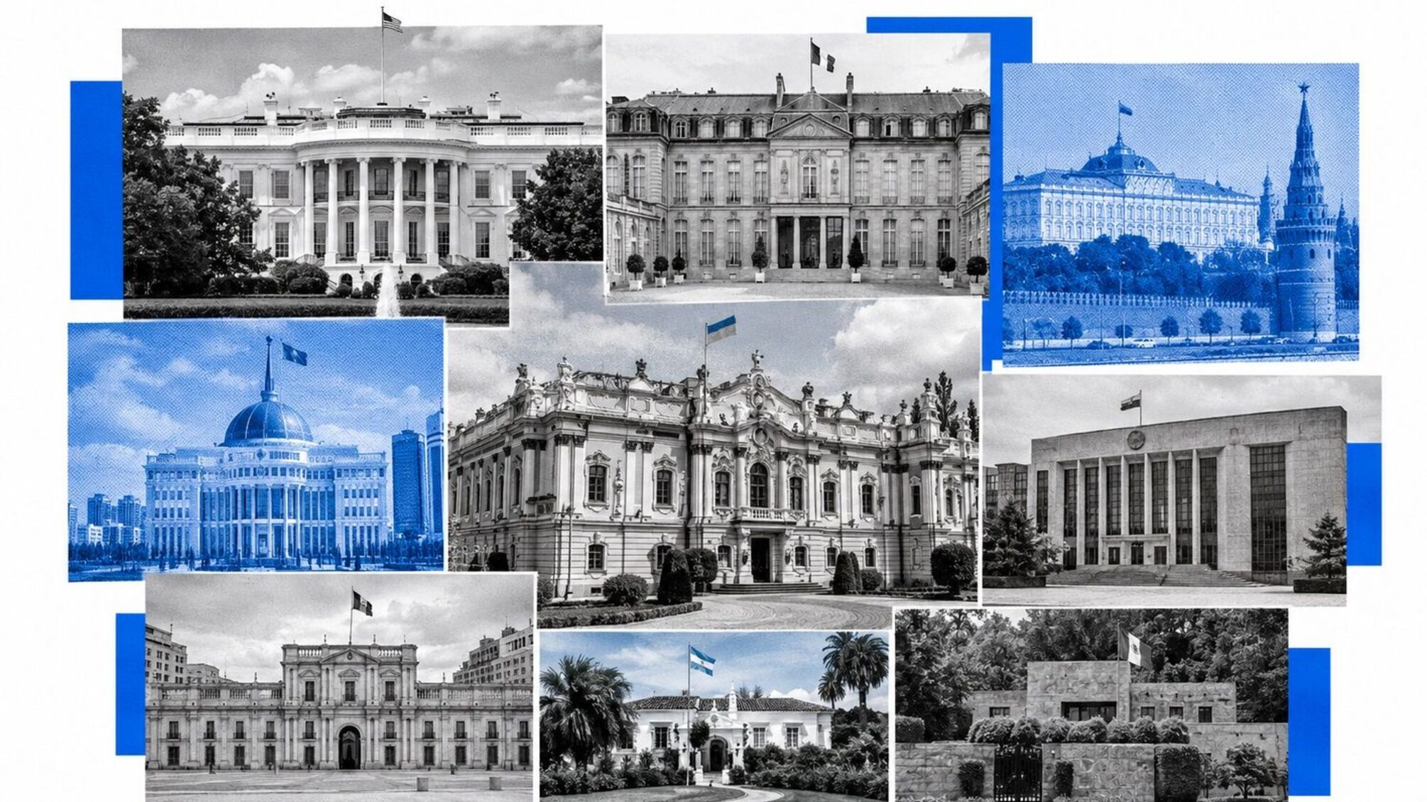 Державні резиденції та власні оселі: де живуть Зеленський, Трамп та інші президенти