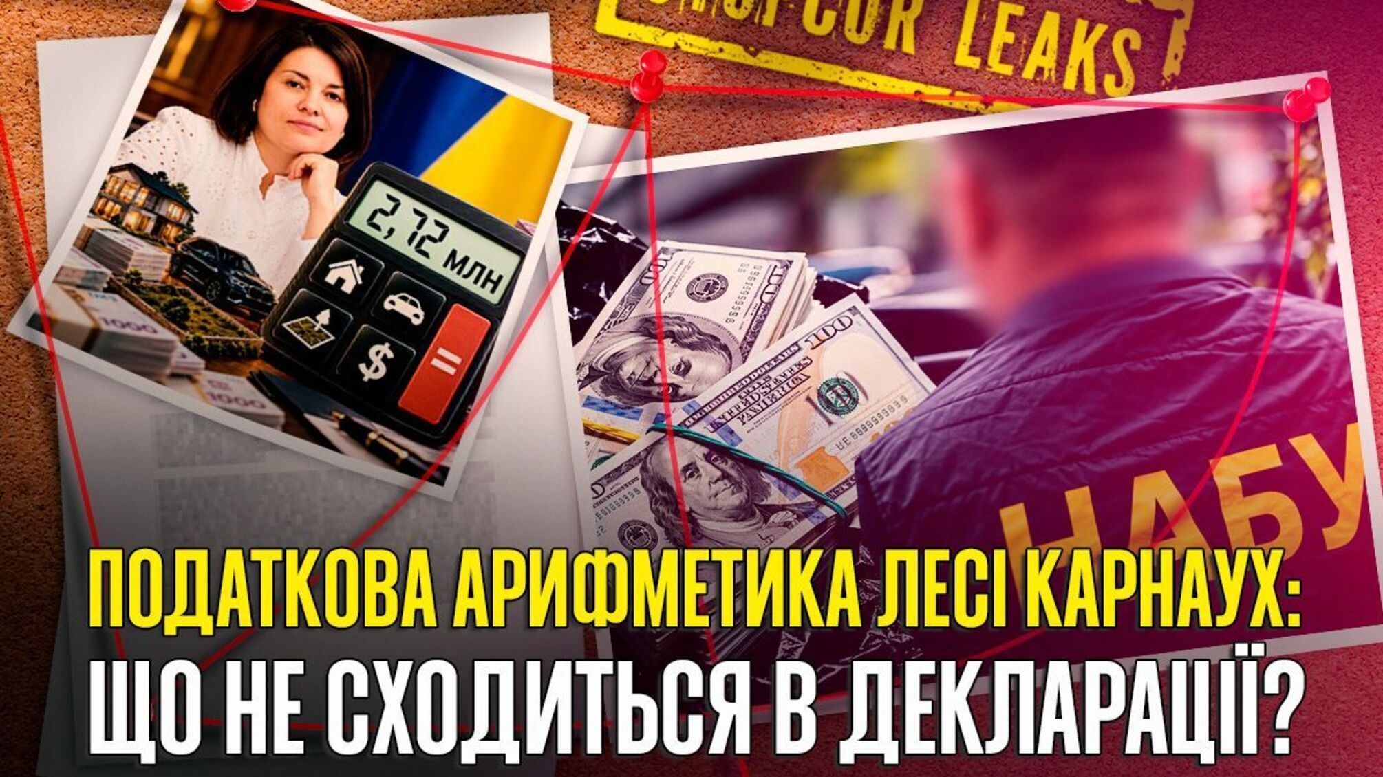 'Карфаген' и налоговая арифметика Леси Карнаух: обыски, семейные миллионы и имущество вне декларации?