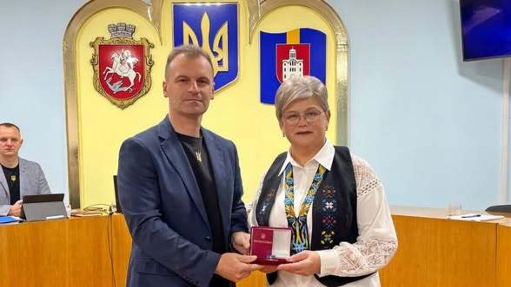 'Я горда в тім, що я українка!': за заслуги перед містом Володимиром відзнаку отримала Віра Чайковська-Тарликова