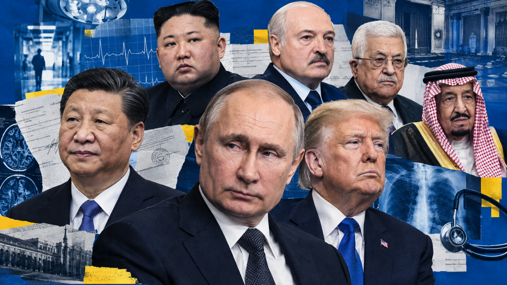 Путін, Трамп, Сі та інші: що відомо про здоров’я найстарших світових лідерів