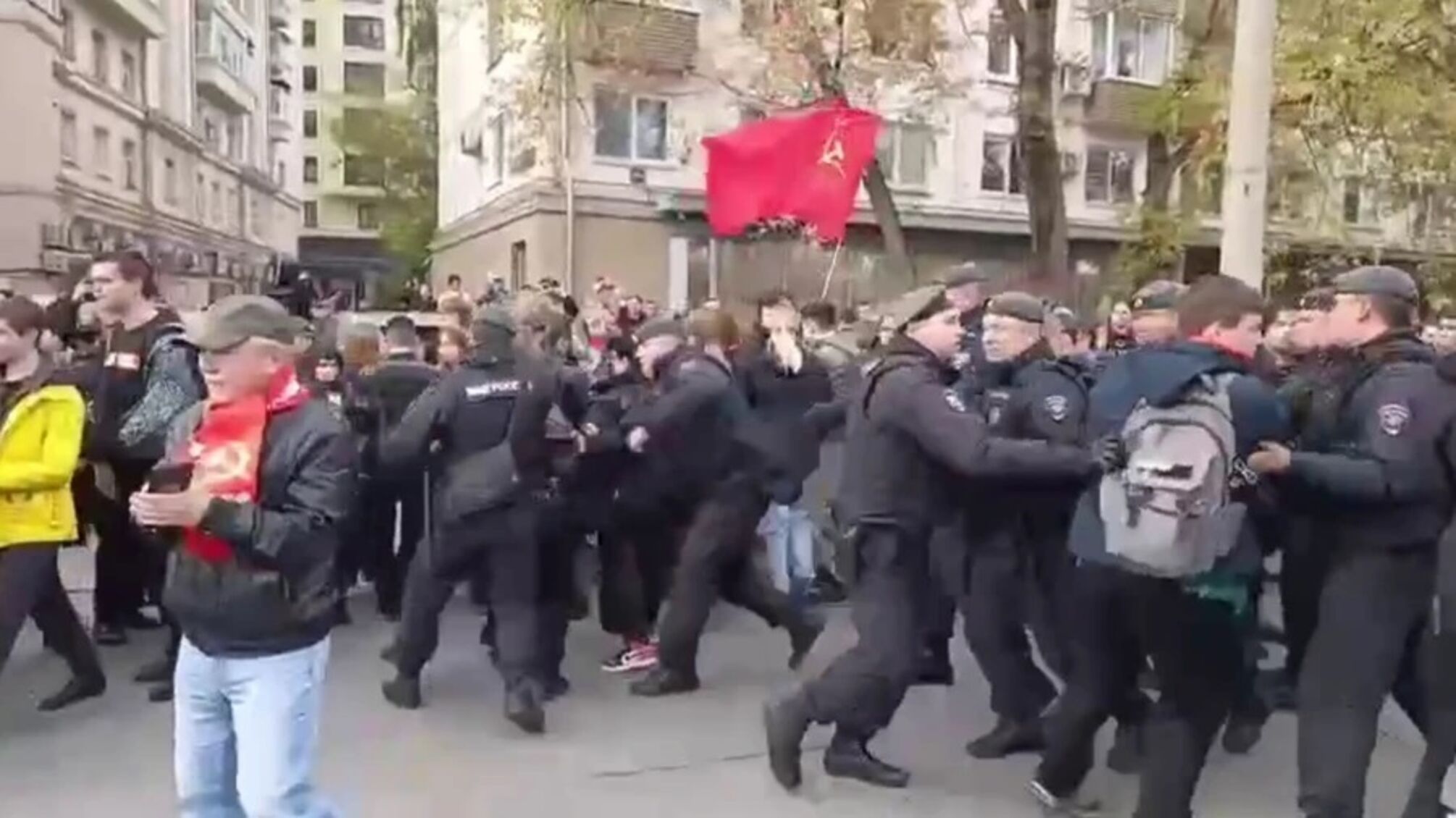 У Москві на мітингу КПРФ затримали близько 60 людей 