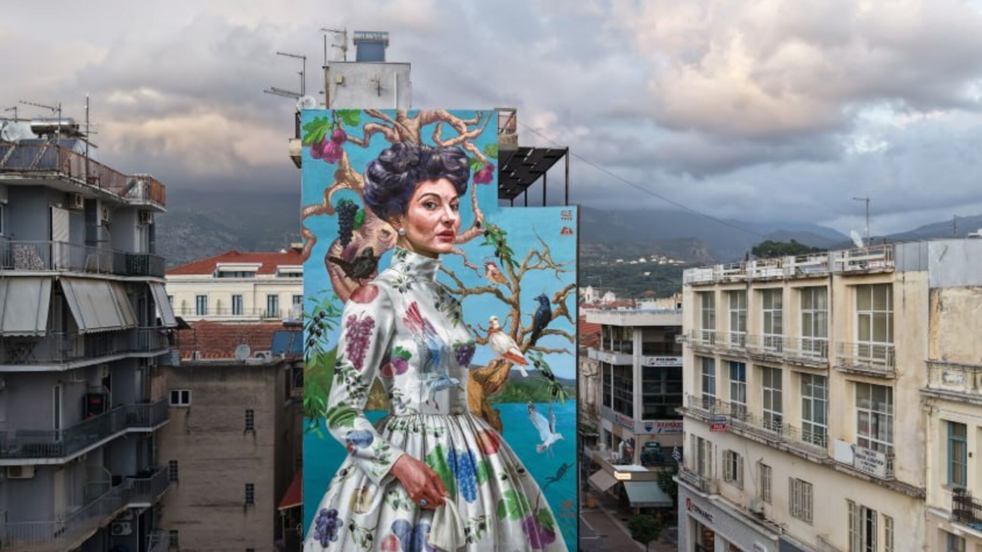 Гігантський мурал Марії Каллас у Греції визнали найкращим у світі за версією Street Art Citie