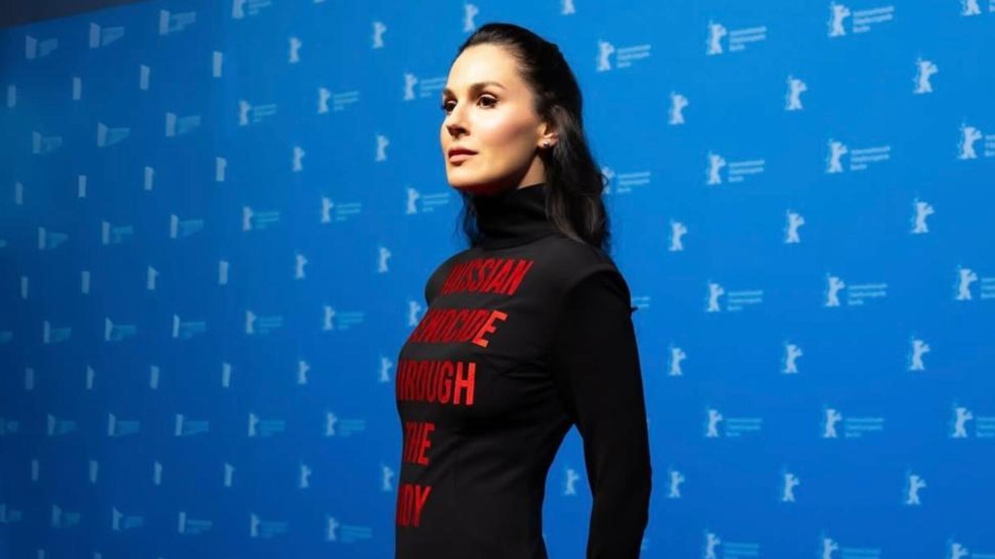 Ефросинина на Берлинале-2026 вышла с громким месседжем о войне в Украине