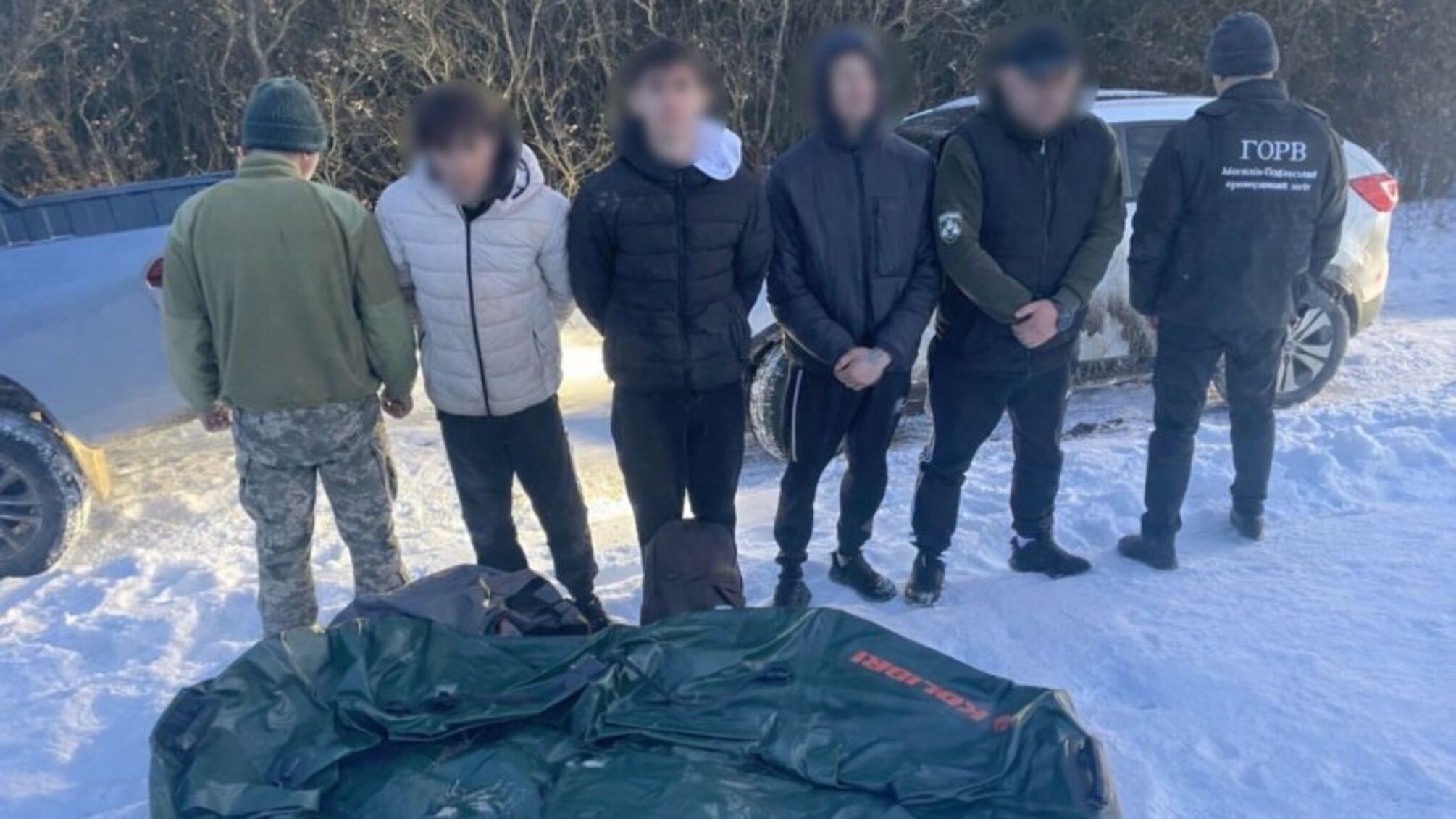 Прикордонники Могилів-Подільського загону зірвали втечу до Молдови