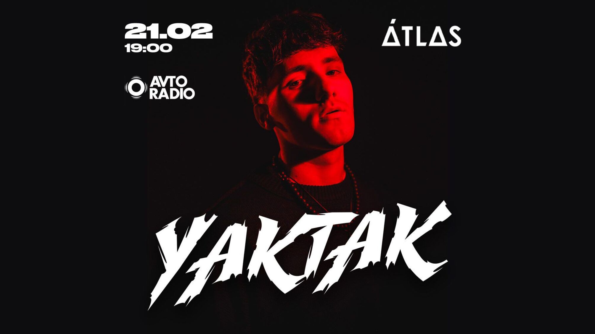 YAKTAK выступит с большим концертом в Atlas 21 февраля