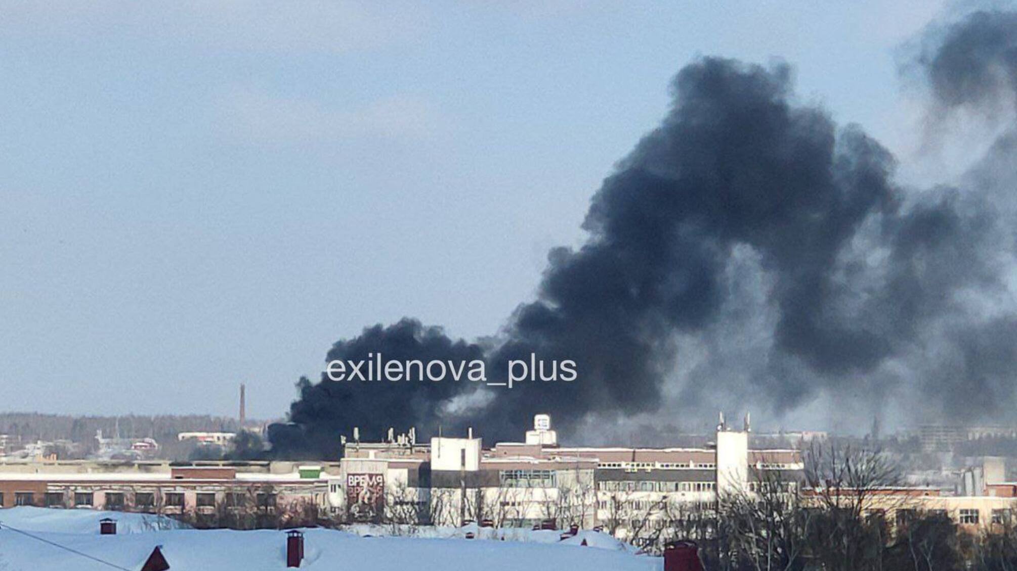 Завод із ліцензією на виробництво озброєння загорівся в росіії