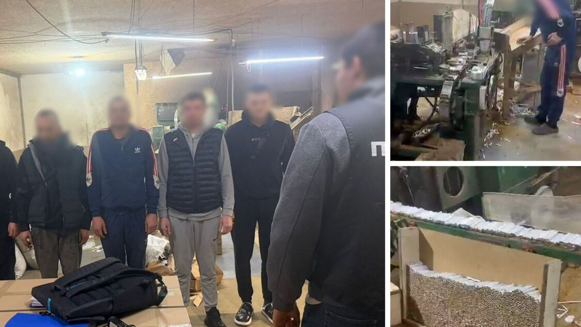 На Черкащині викрили підпільну фабрику сигарет: виробляли до 50 тисяч пачок на добу