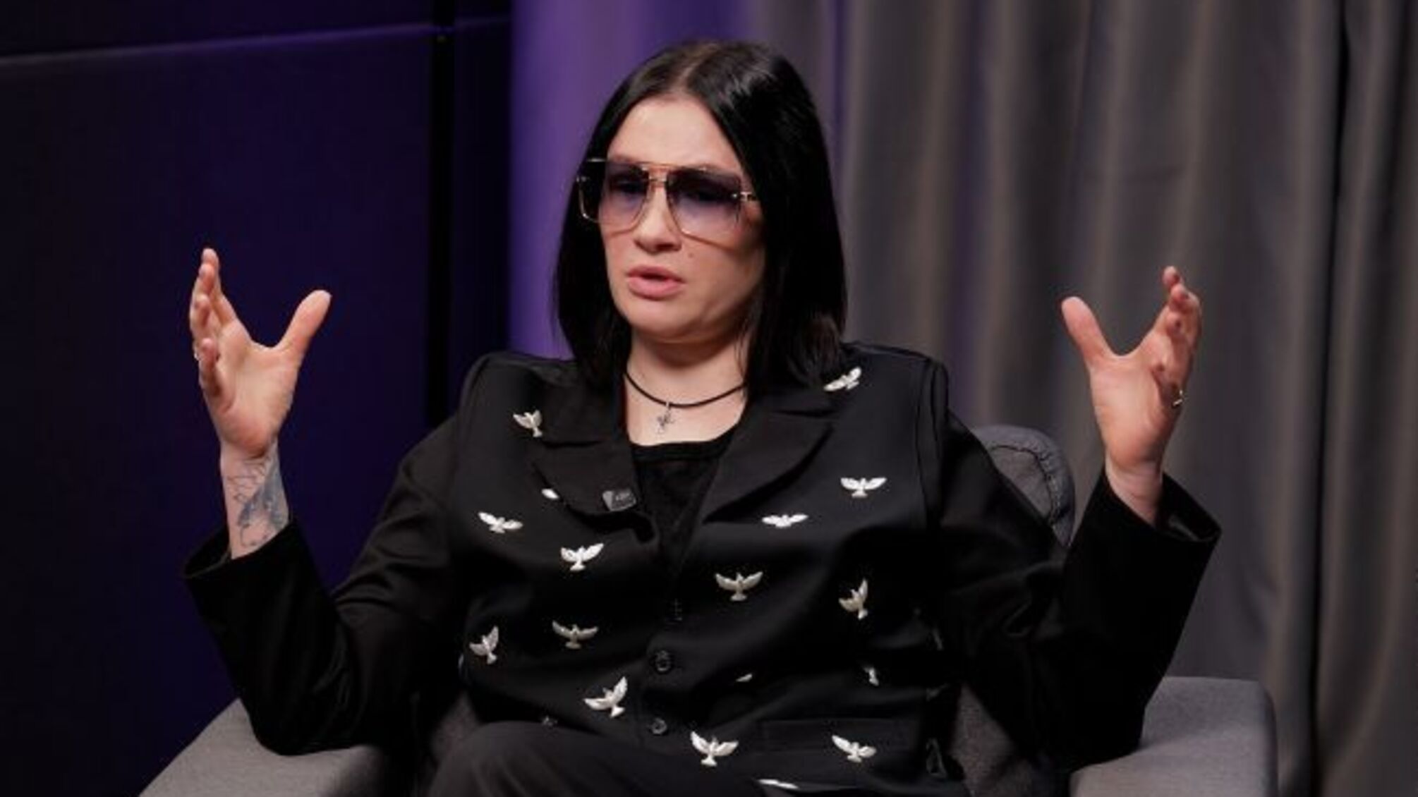 Анастасія Приходько різко пішла з інтерв’ю через мовну суперечку