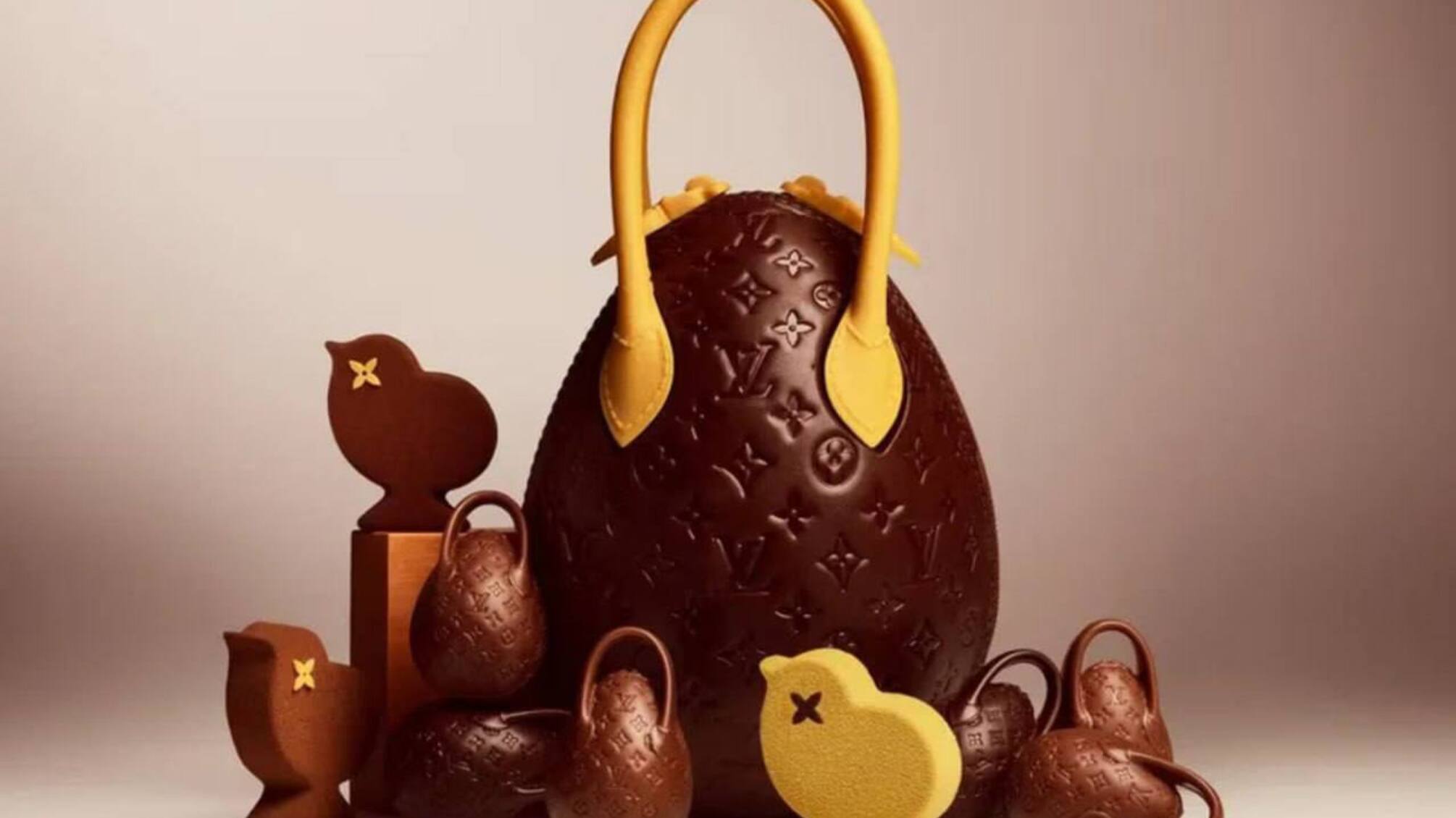 Louis Vuitton представил шоколадную сумку-яйцо к Пасхе