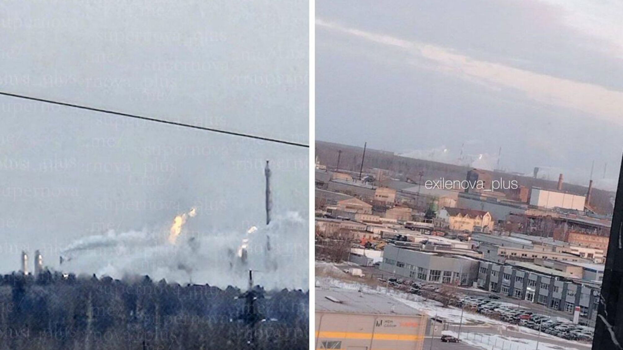 У Великому Новгороді пролунали вибухи біля хімзаводу 'Акрон'