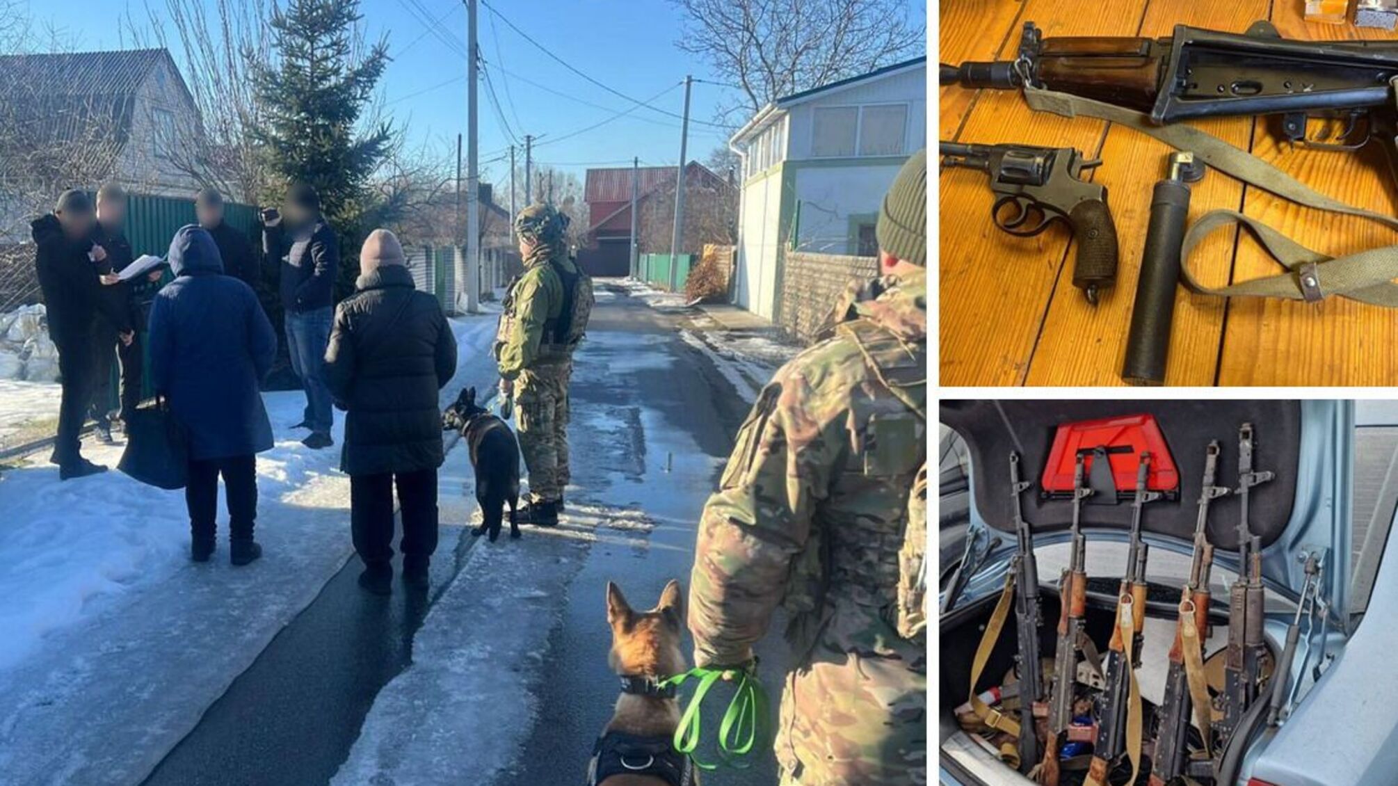 Понад 11,5 тисячі набоїв, автомати та вибухівка: правоохоронці припинили незаконний обіг зброї