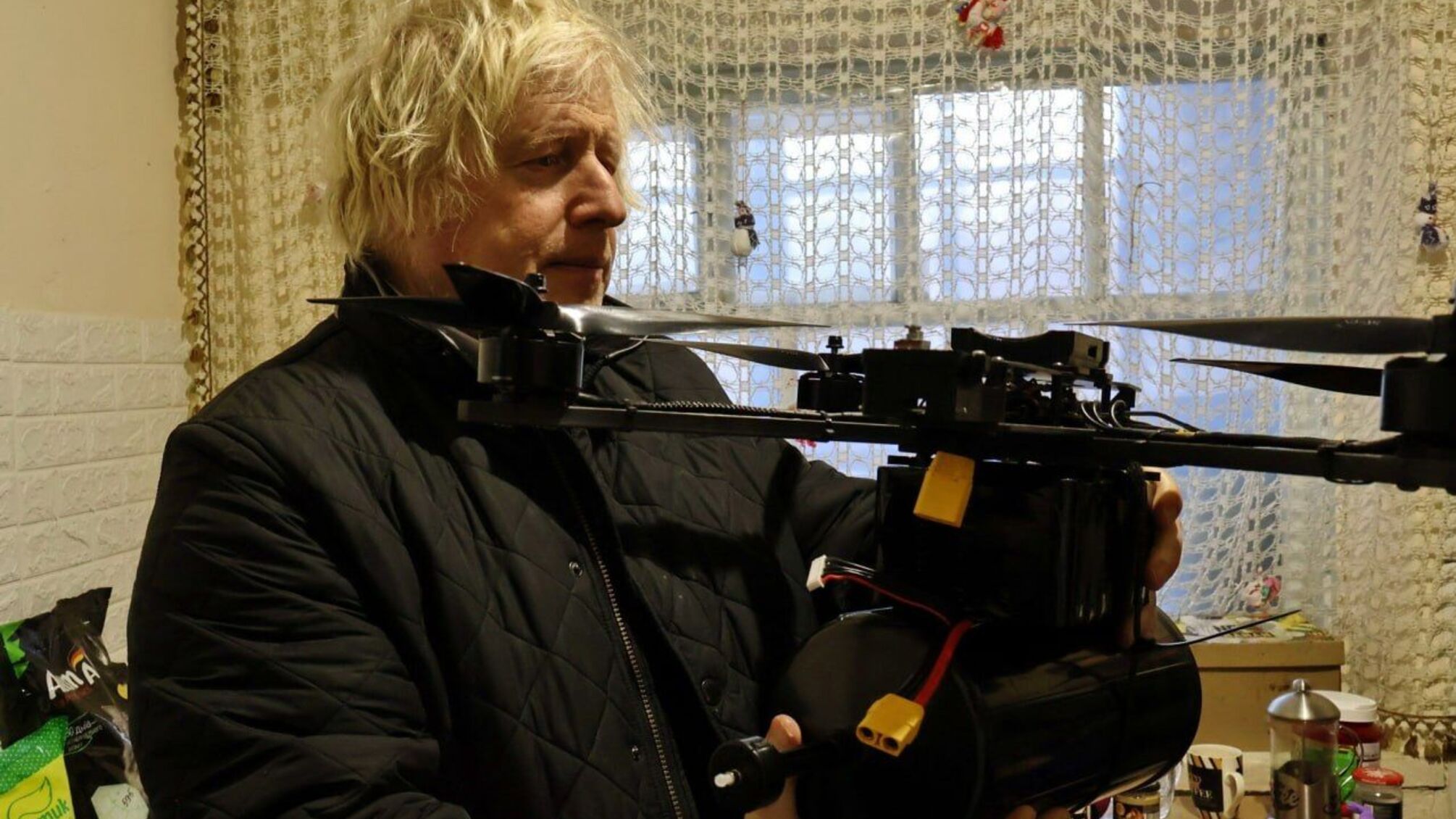 Борис Джонсон таємно відвідав передову на Запорізькому напрямку