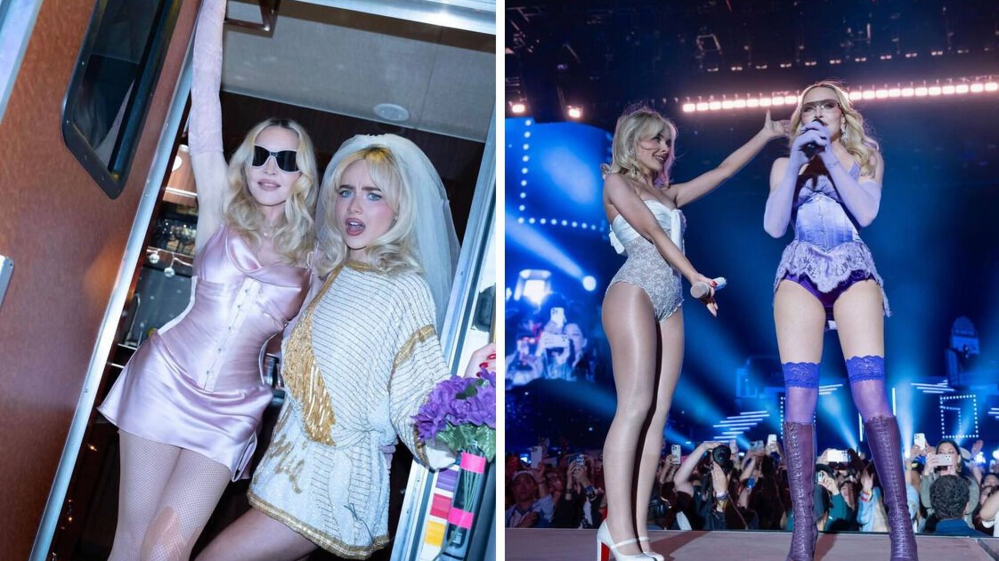 Несподіваний дует: Мадонна та Сабріна Карпентер виступили разом на Coachella