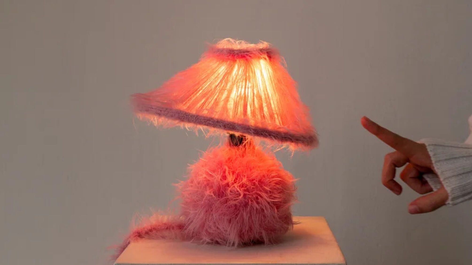 Пухнаста лампа