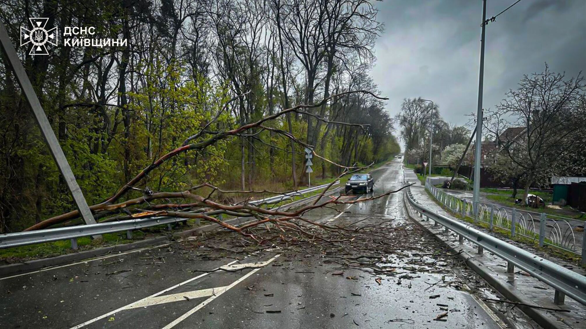 Негода в Україні: 2 загиблих, поранені та понад 1100 населених пунктів без світла