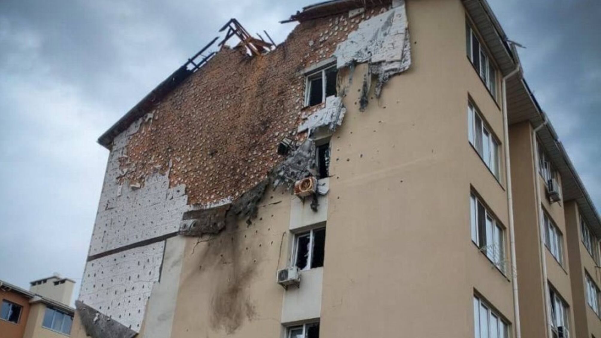 Російські дрони вдарили по Київській області