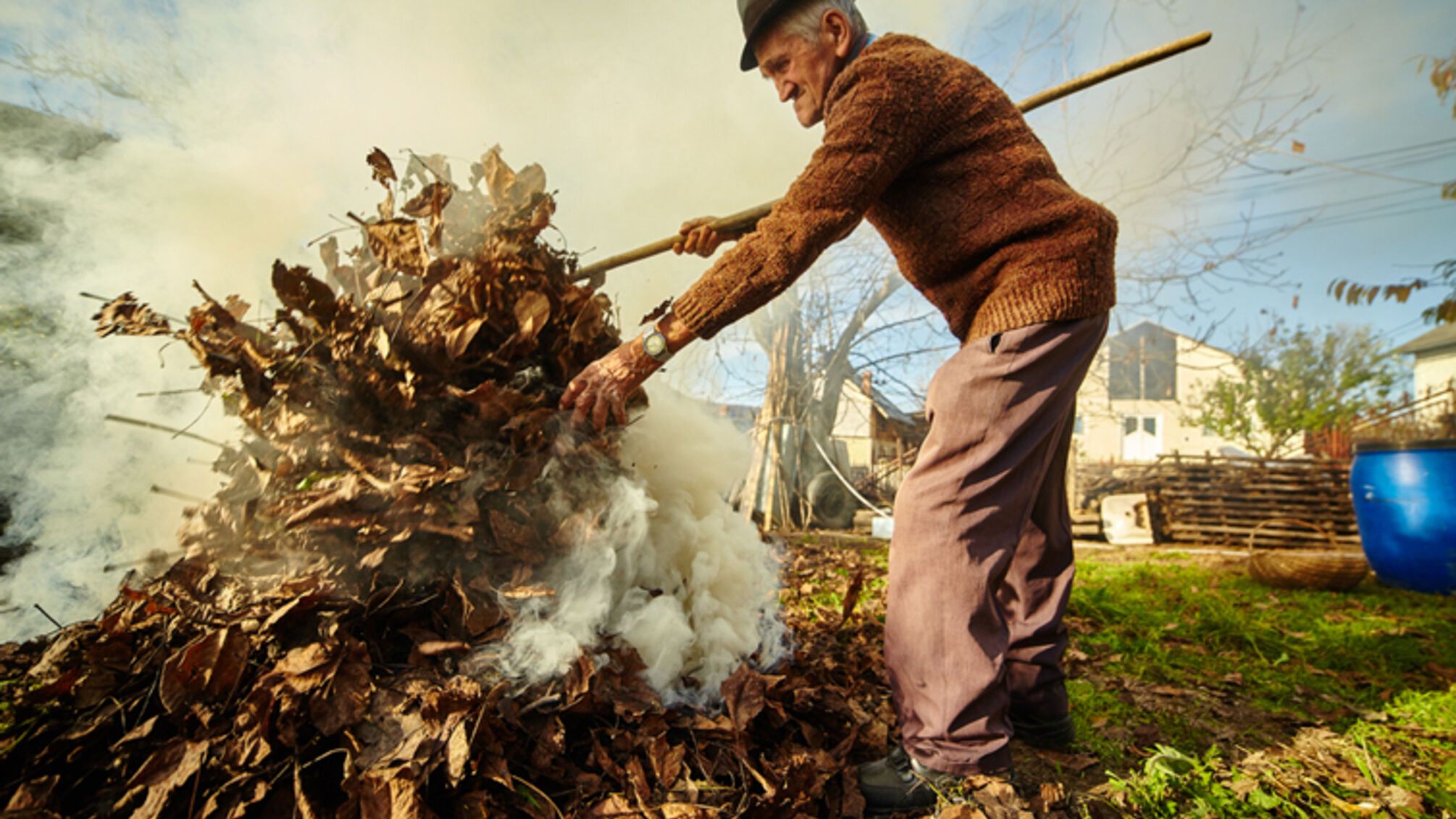 В Украине с 2026 года возрастут штрафы за сжигание листьев и сухостоя: правительство усиливает наказание