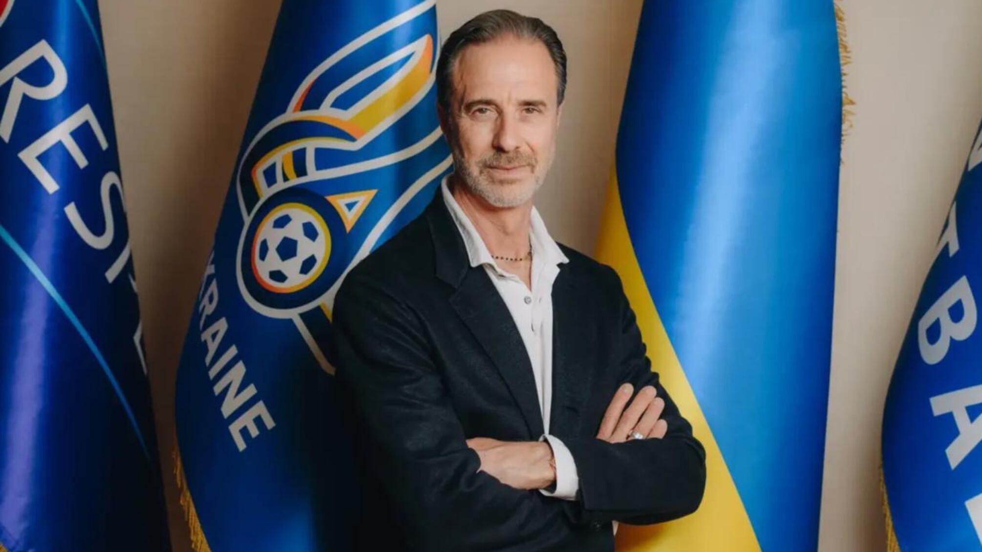 Итальянец Андреа Мальдера возглавил сборную Украины по футболу – впервые в истории