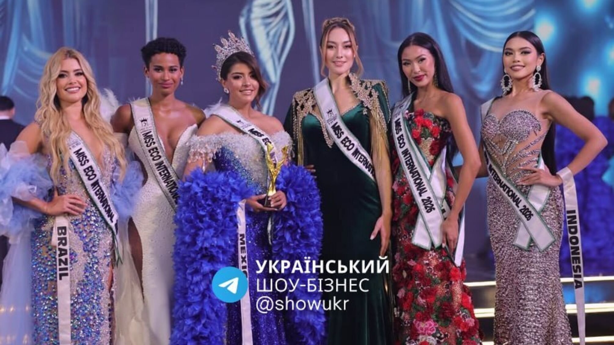 Украина заняла второе место на Miss Eco International 2026