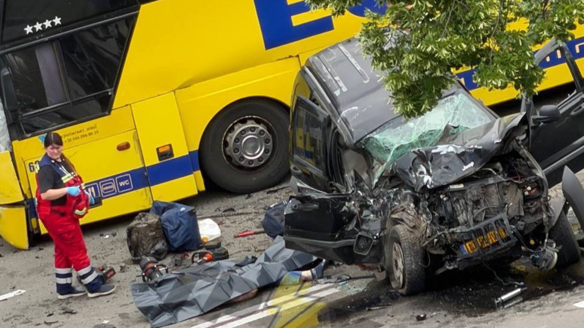В Борисполе произошло смертельное ДТП с участием автобуса - есть погибшие (обновляется)