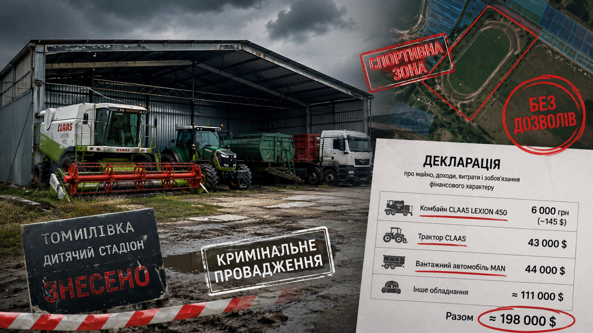 Как комбайн стоимостью 24 000 долларов попал в декларацию Оксаны Ястреб за 145 долларов
