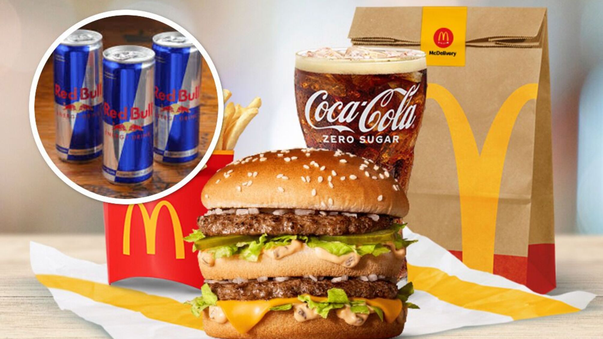 От Cola к энергетикам: McDonald's обновляет ассортимент напитков