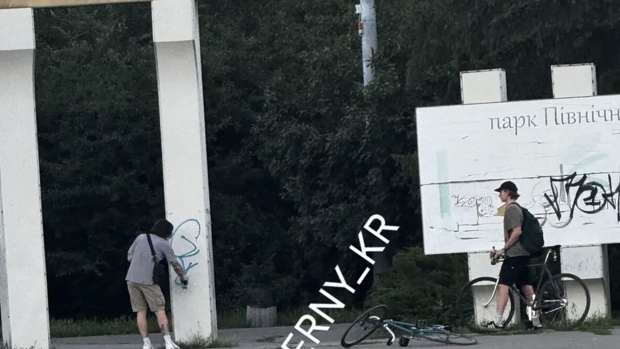 Вандалізм у парку 'Північний': порушника притягнули до адміністративної відповідальності