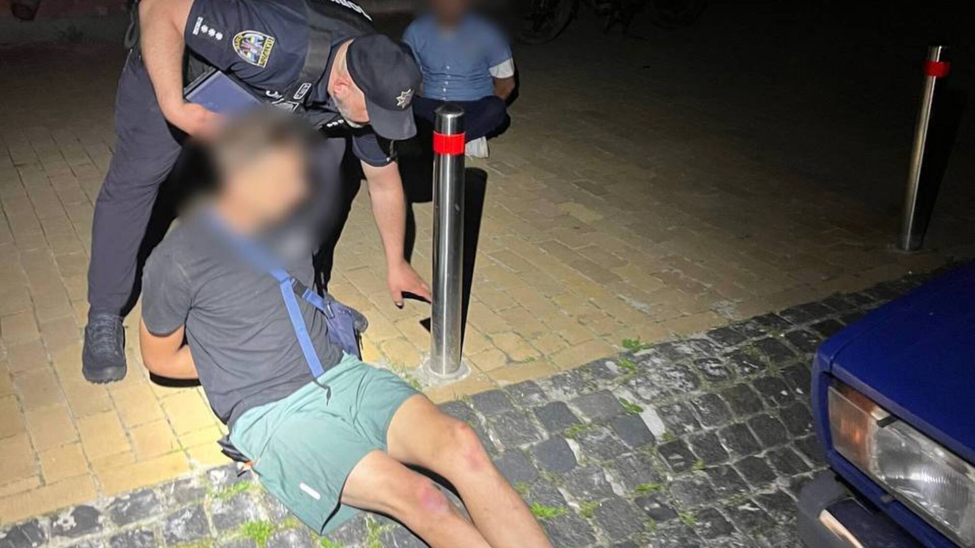 У Києві поліцейські 'на гарячому' затримали автокрадіїв