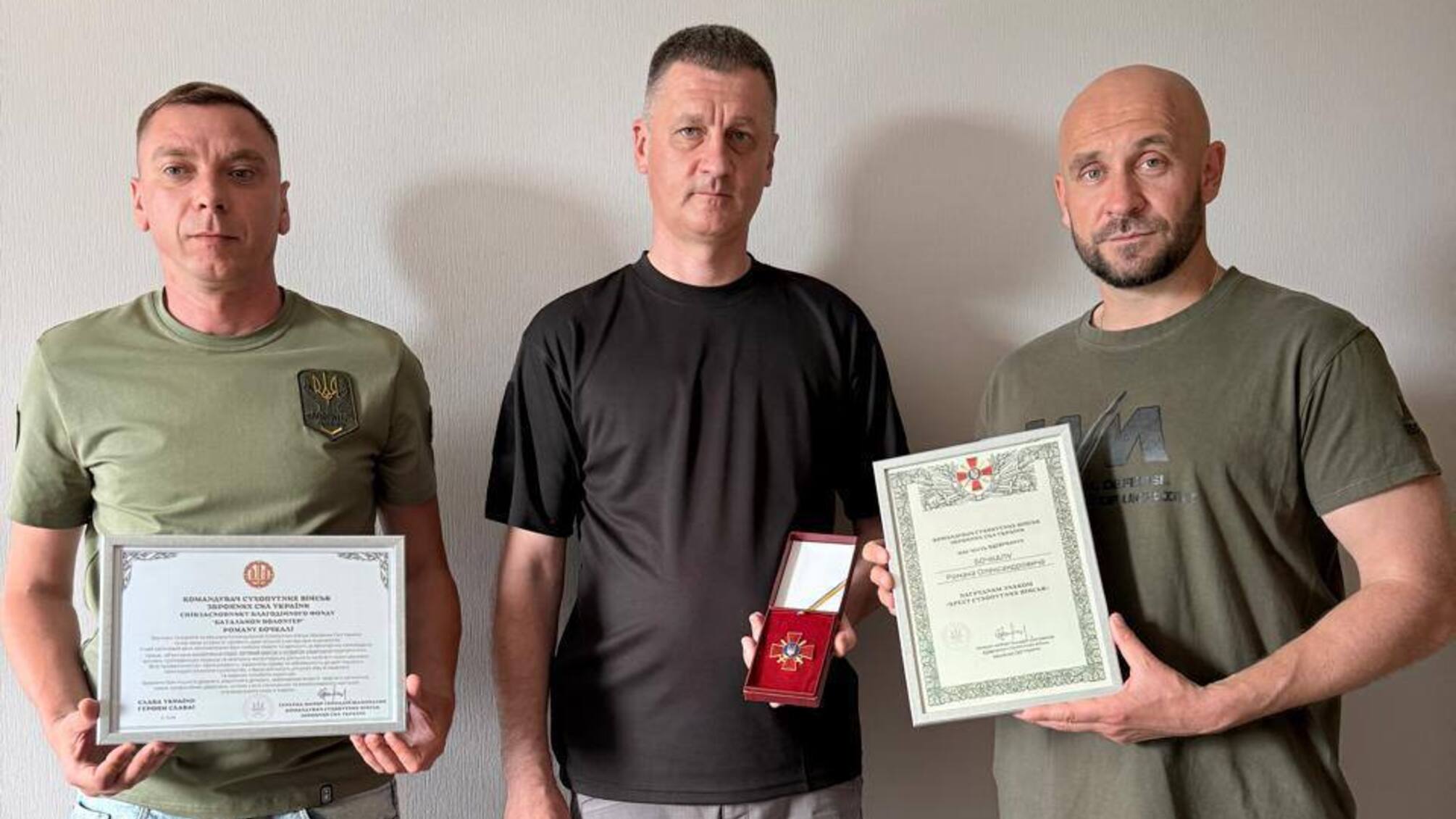 Роман Бочкала відзначений 'Хрестом Сухопутних військ' за внесок у підтримку армії