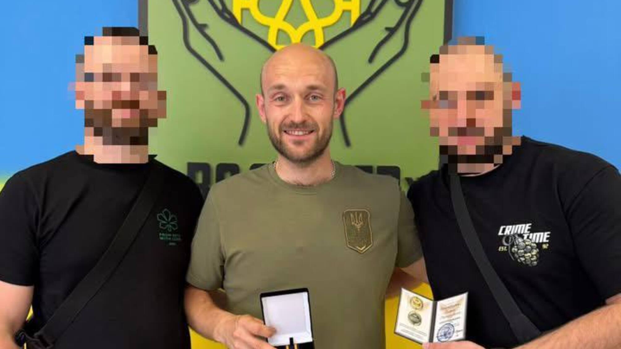 Команда БФ 'Батальйон Волонтер' отримала почесну відзнаку від ГУР