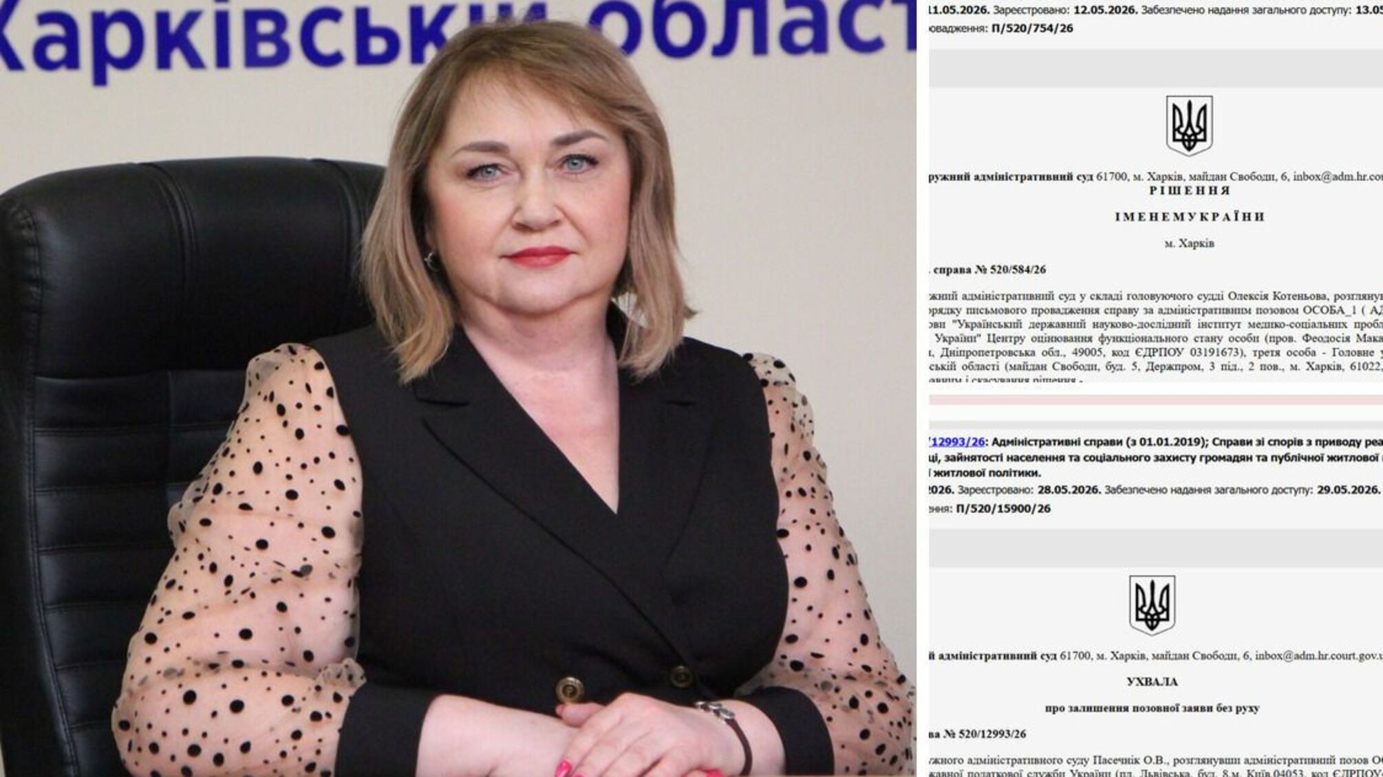За інвалідність і за нерухомість – двома руками: податківиця Світлана Подсоха ініціювала дві адміністративні справи