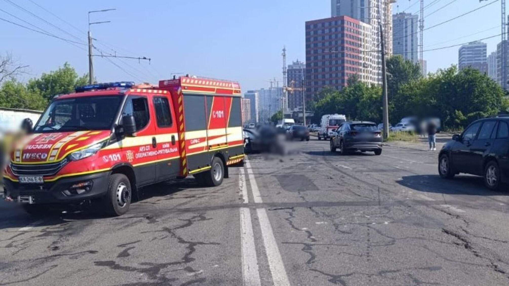 У Києві водій BMW спричинив смертельну ДТП на Виговського:є загиблі
