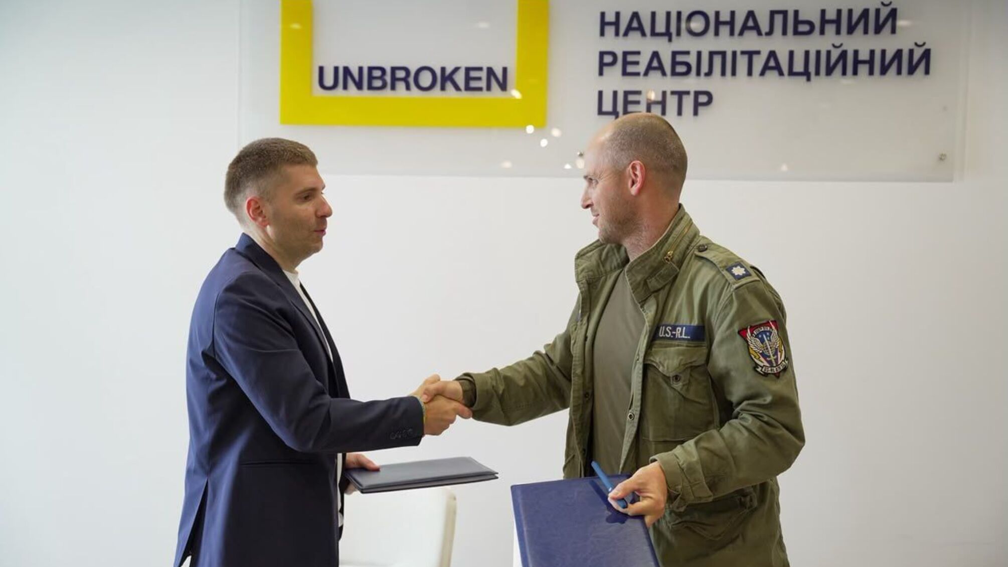 Реабилитация героев: фонд 'Надежда', Валерий Дубиль и Христианский корпус подписали меморандум о сотрудничестве с UNBROKEN