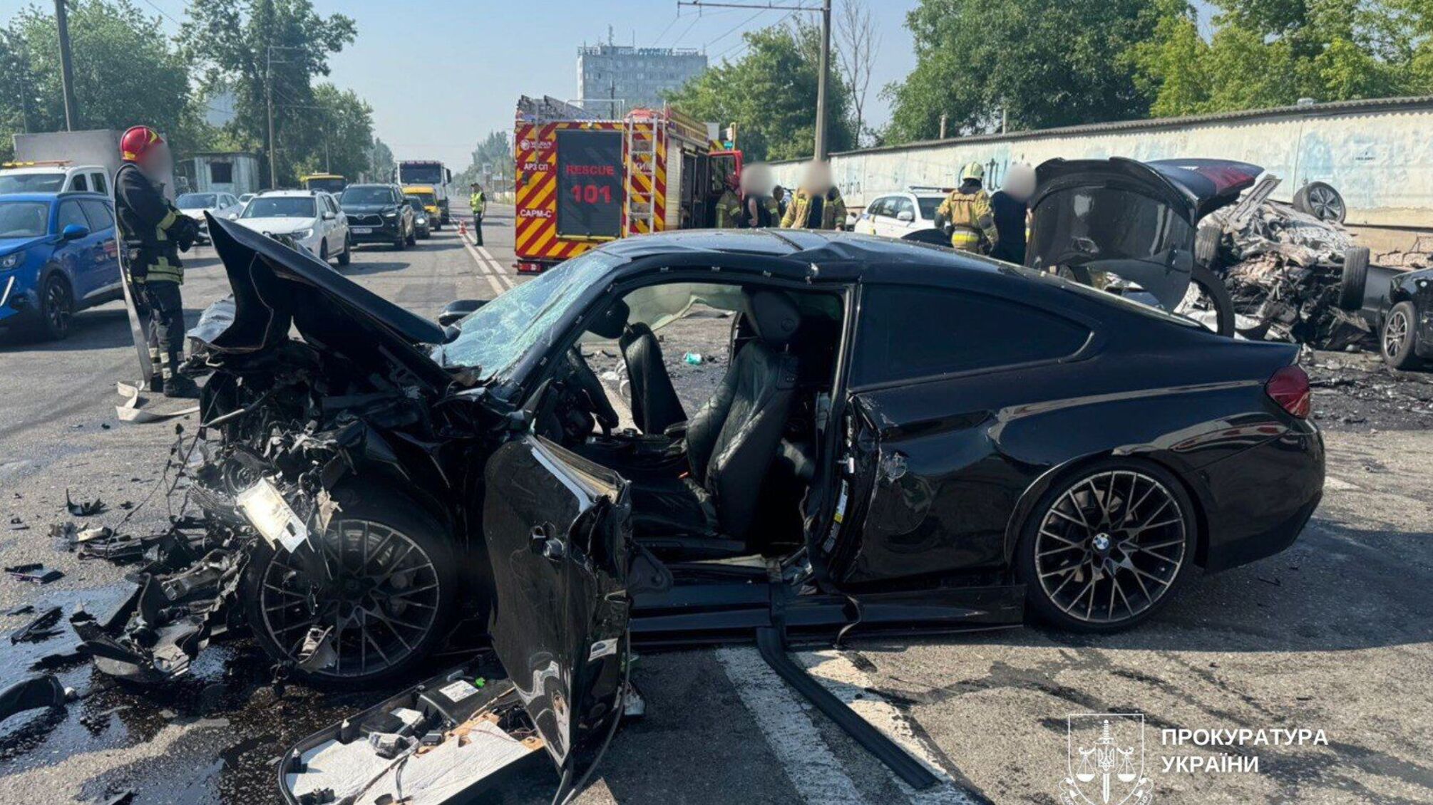 У Києві повідомили про підозру 21-річному водію BMW, який влаштував смертельну ДТП на Виговського