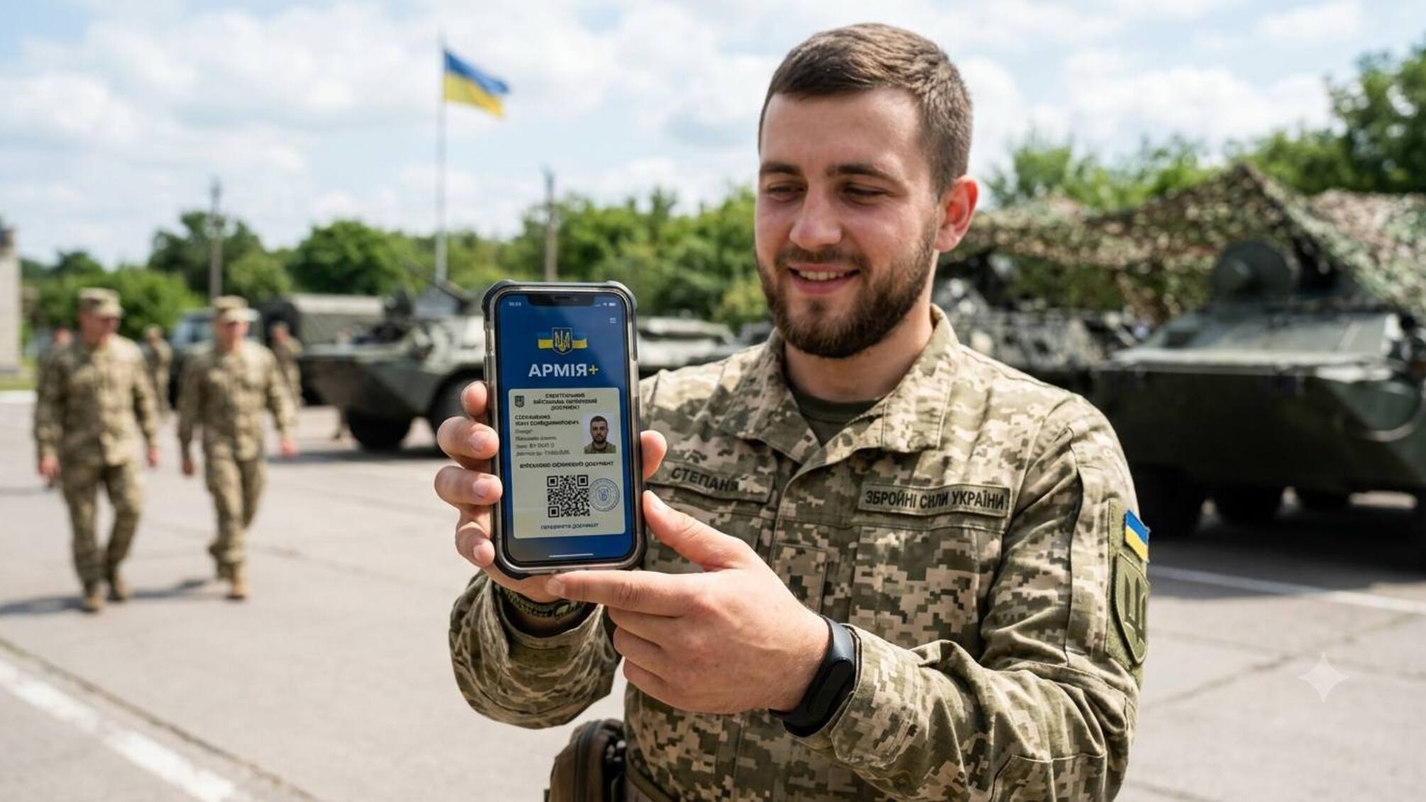 Військовий квиток у смартфоні: в 'Армія+' запустили електронний військово-обліковий документ