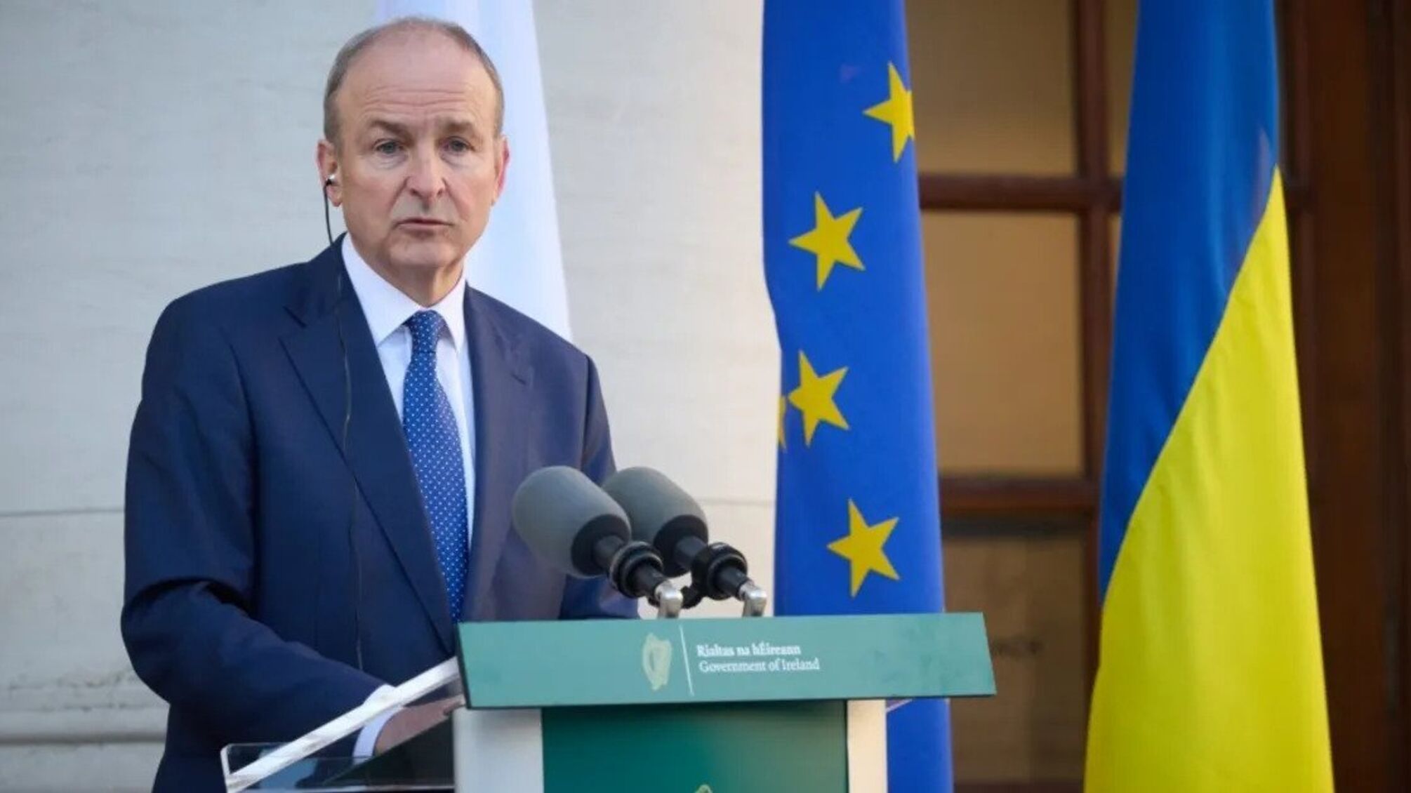 Прем’єр Ірландії Міхал Мартін прибув до Києва: обговорить вступ України до ЄС та підтримку від Дубліна