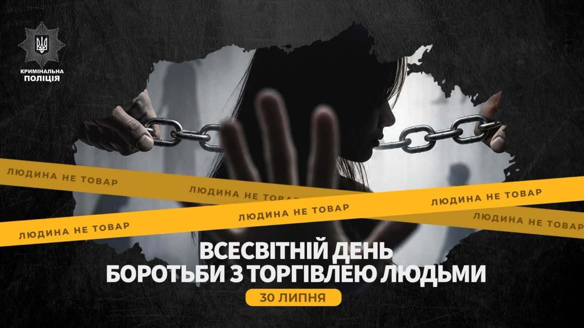 Від початку року поліція викрила 145 фактів торгівлі людьми та врятувала 150 потерпілих