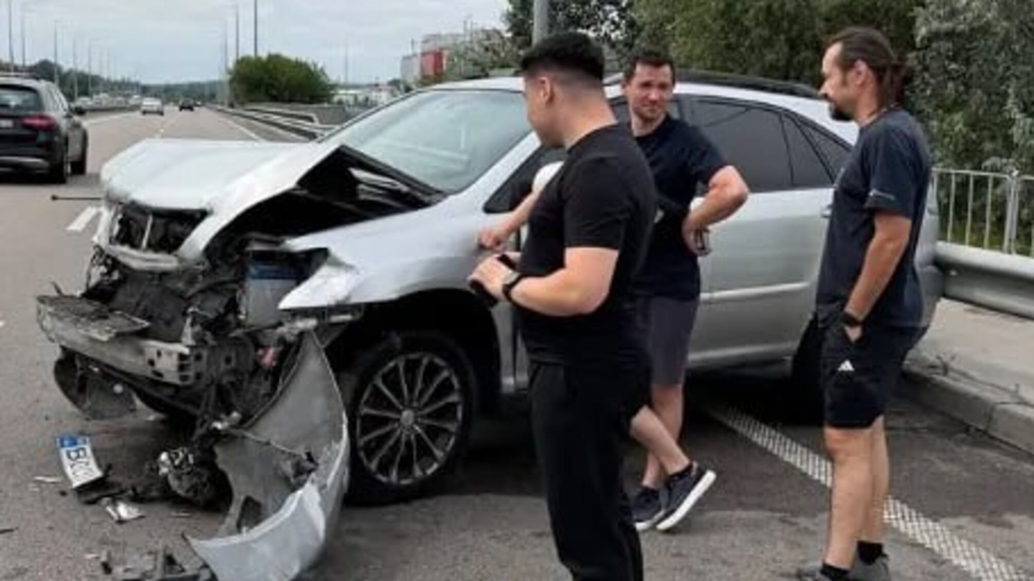 SHUMEI потрапив у ДТП у Києві