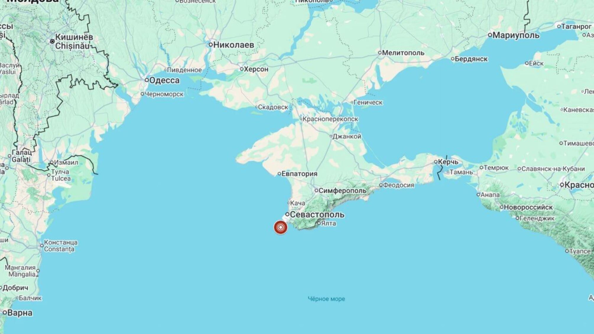 Біля берегів Криму за ніч зафіксували серію землетрусів: найсильніший - магнітудою 4,4