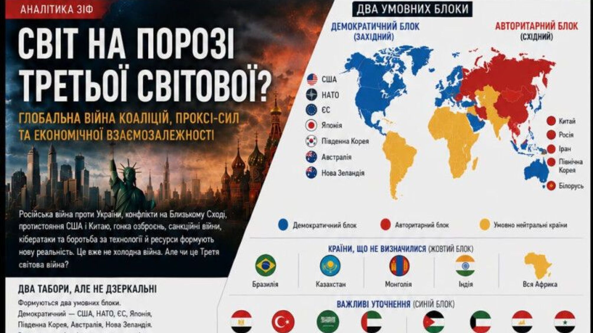 Мир приближается к Третьей мировой: как локальные войны превращаются в глобальное противостояние