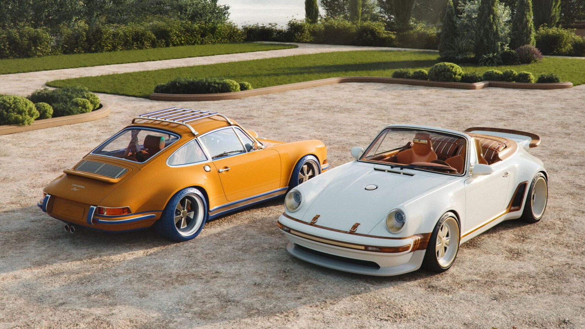 Louis Vuitton та Singer створили два унікальні Porsche 911: який вигляд мають авто