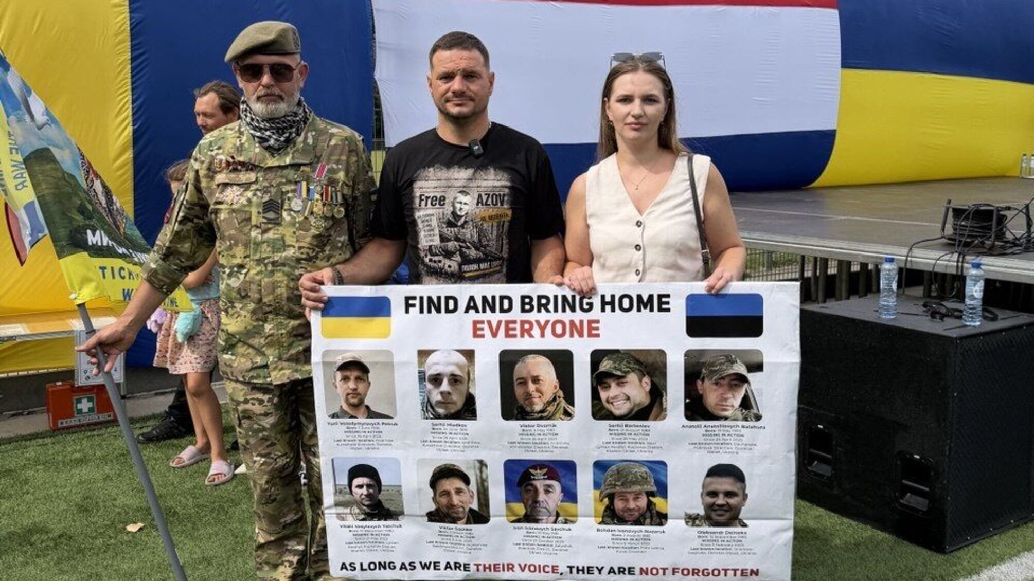 У Нідерландах вперше провели автозаїзд на підтримку українських військовополонених та зниклих безвісти