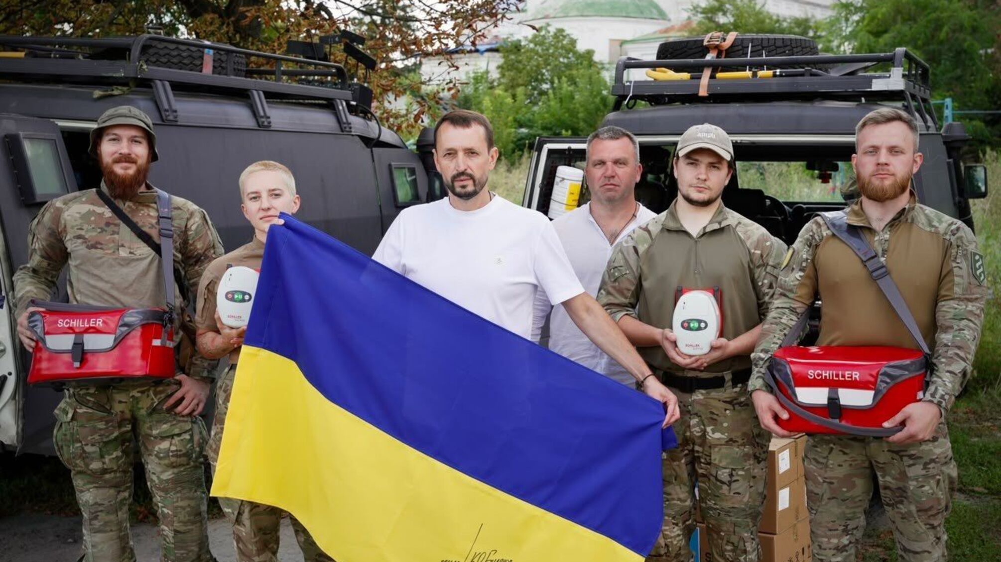350 аппаратов Easy Pulse спасают жизнь защитников - программа Христианского корпуса и БФ молодежной инициативы 'Надежда'