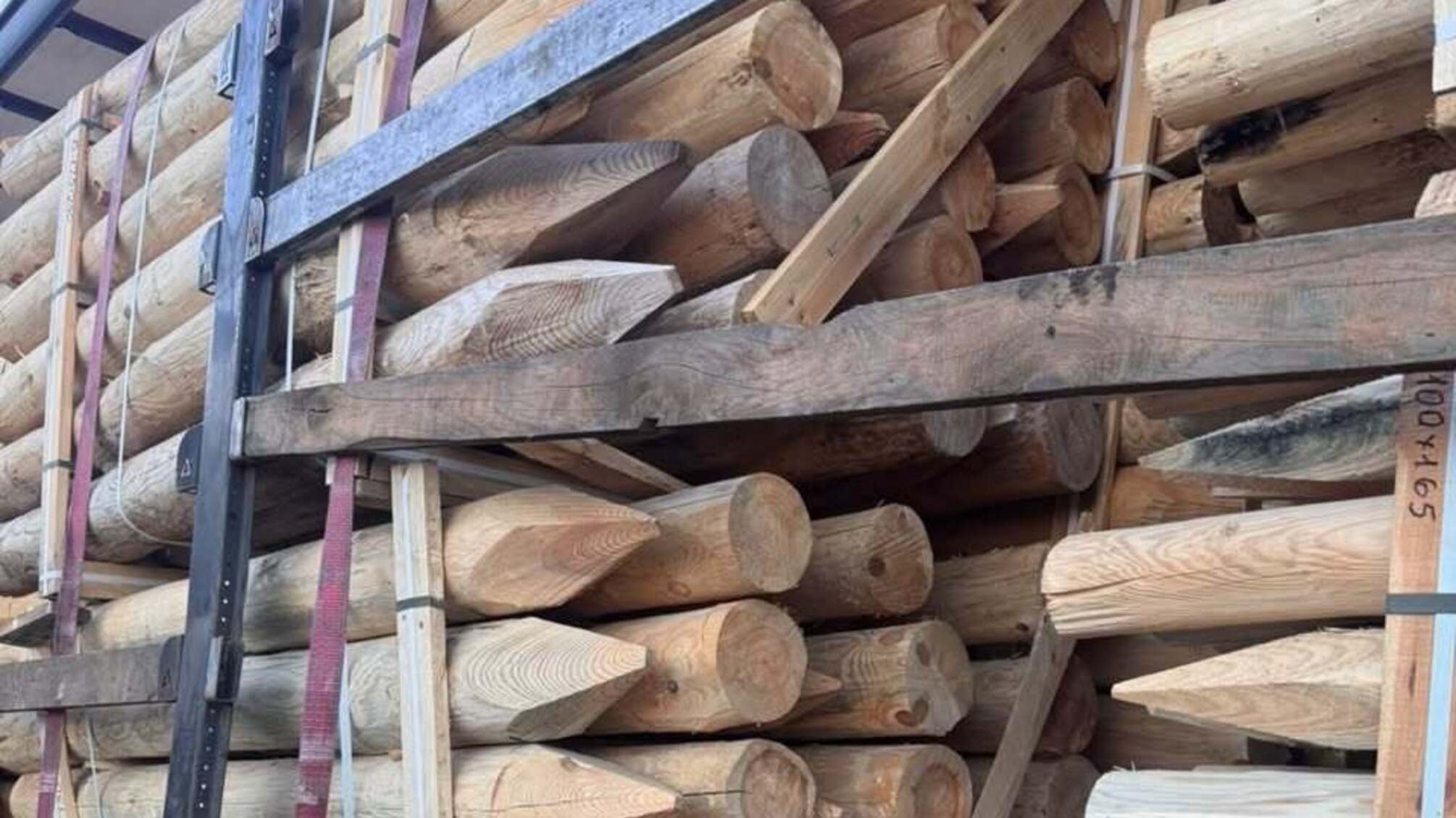На Волыни остановили экспорт древесины в Ирландию: груз на 250 тысяч гривен изъяли